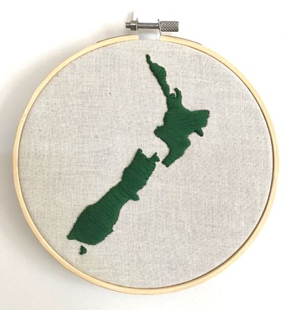New Zealand Embroidery Hoop